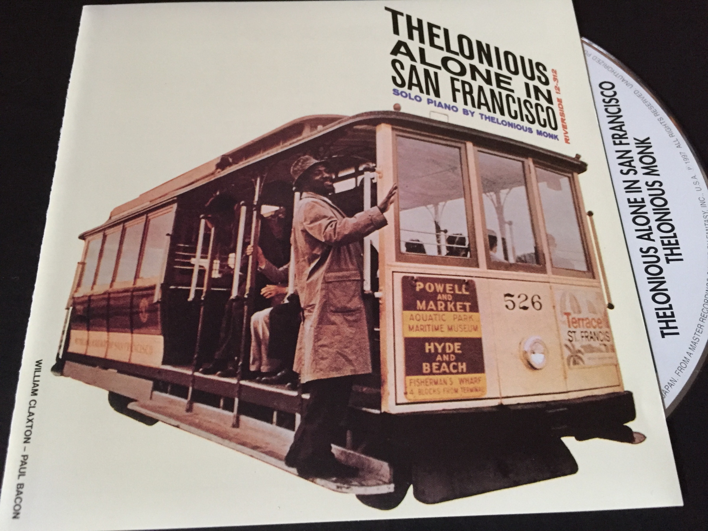 Thelonious Monk / Thelonious Alone In San Francisco: 日々JAZZ的な生活