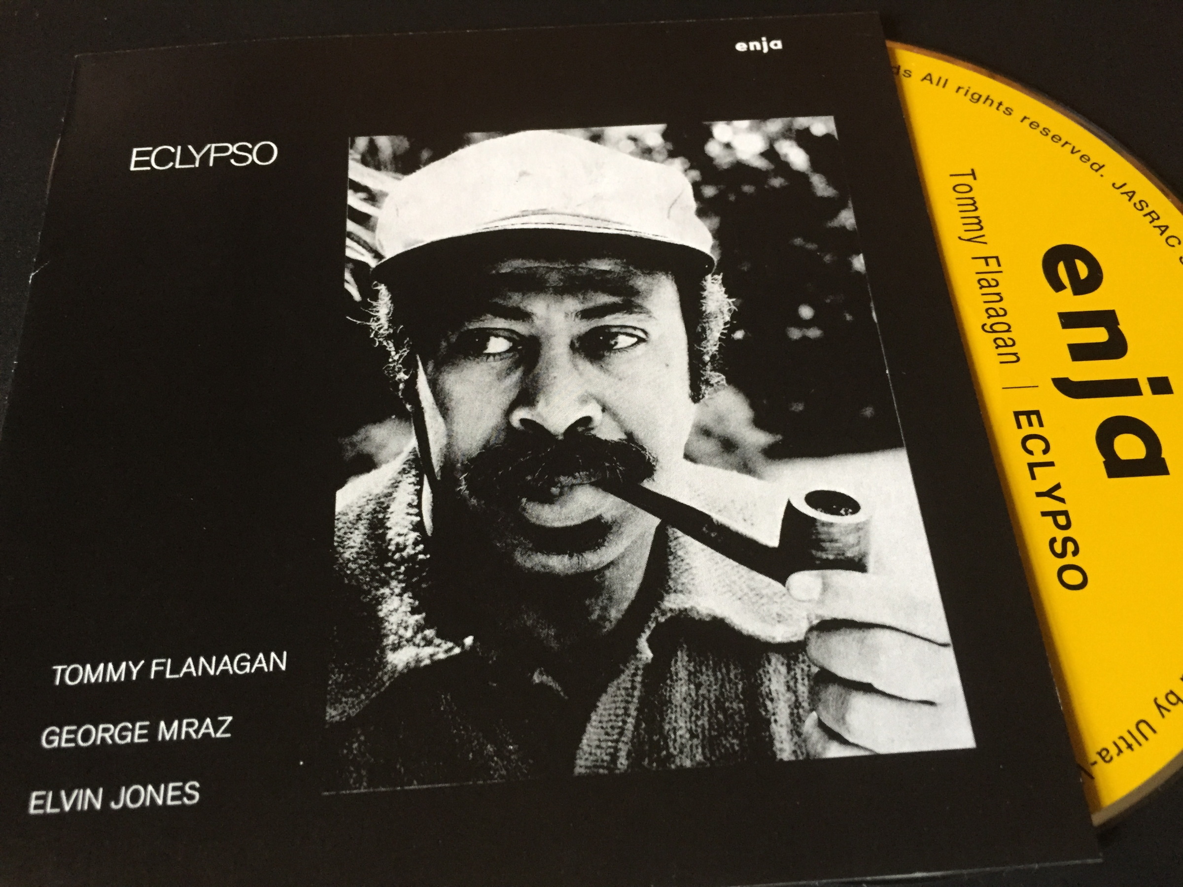 西独盤】TOMMY FLANAGAN 購入 ピアノトリオ名盤 ECLYPSO トミーフラナガン ENJA / GEORGE MRAZ / ELVIN  JONES